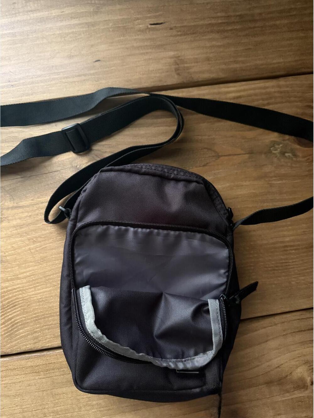 Eddie Bauer Black Nylon Mini Crossbody Bag - Picture 3 of 5